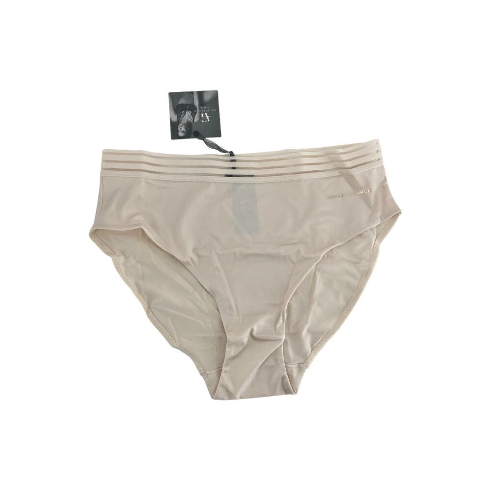 Ashley Graham Panty 0X Invisible High Cut Panty Morganite New